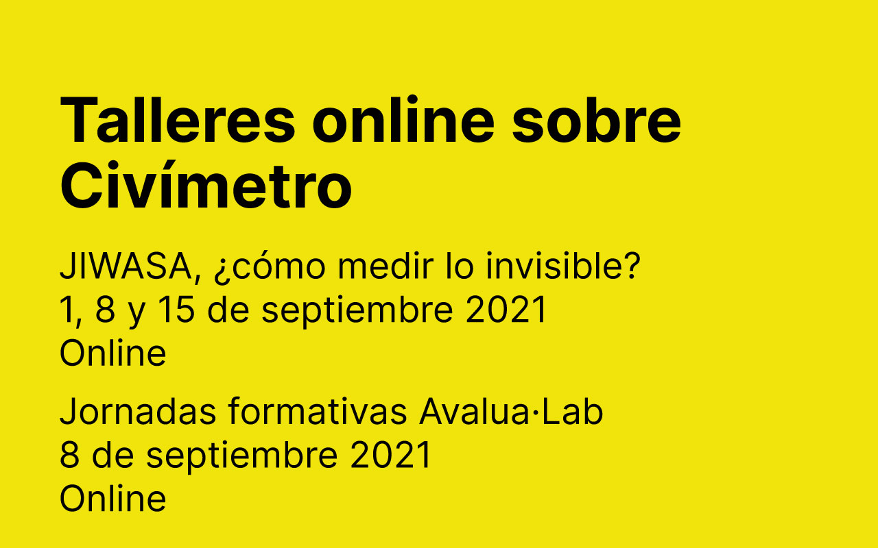 Talleres online sobre Civímetro, guía para la evaluación de laboratorios ciudadanos